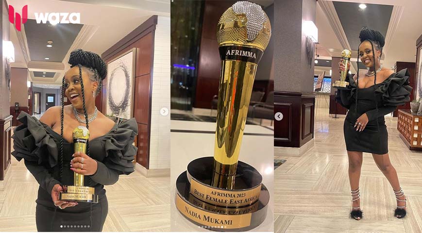 Nadia Mukami wins Afrimma awards, named the best female artist in East Africa